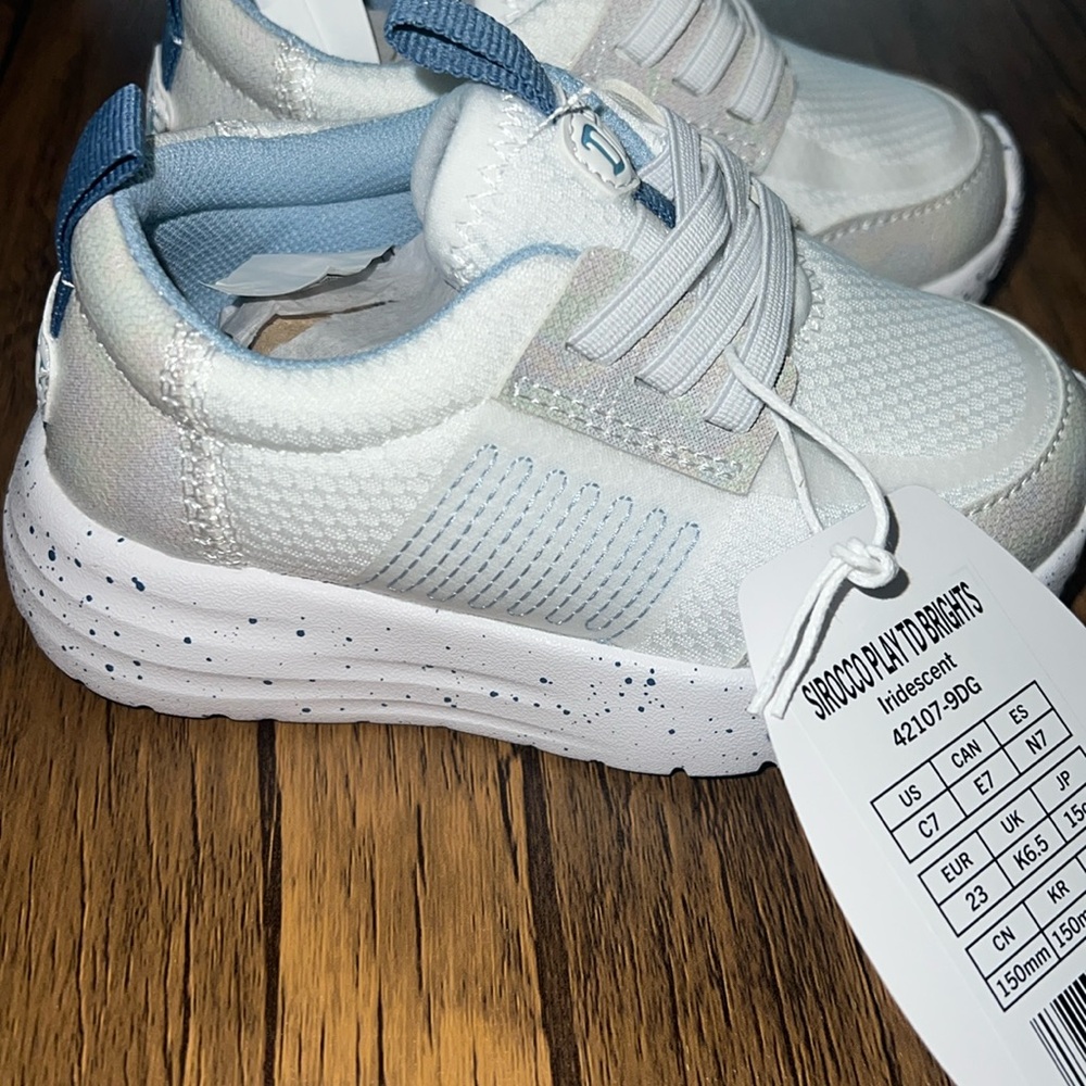 Hey Dude Sneakers White / Iridescent NWT
